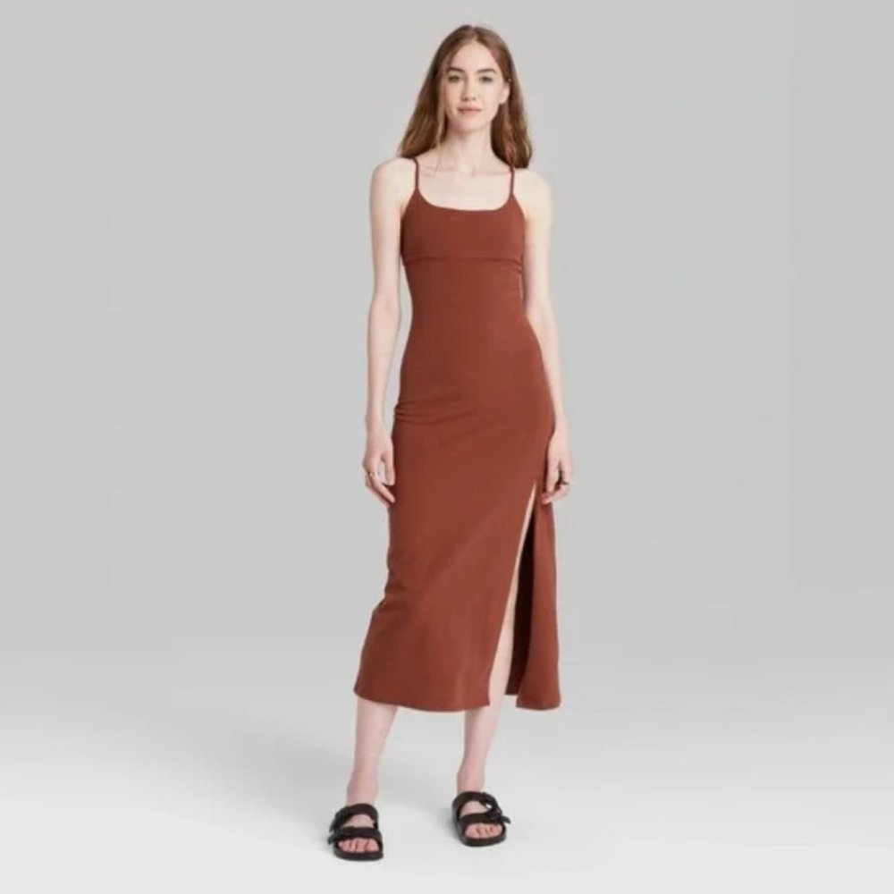 Wild Fable Sleeveless Tie-Back Dress